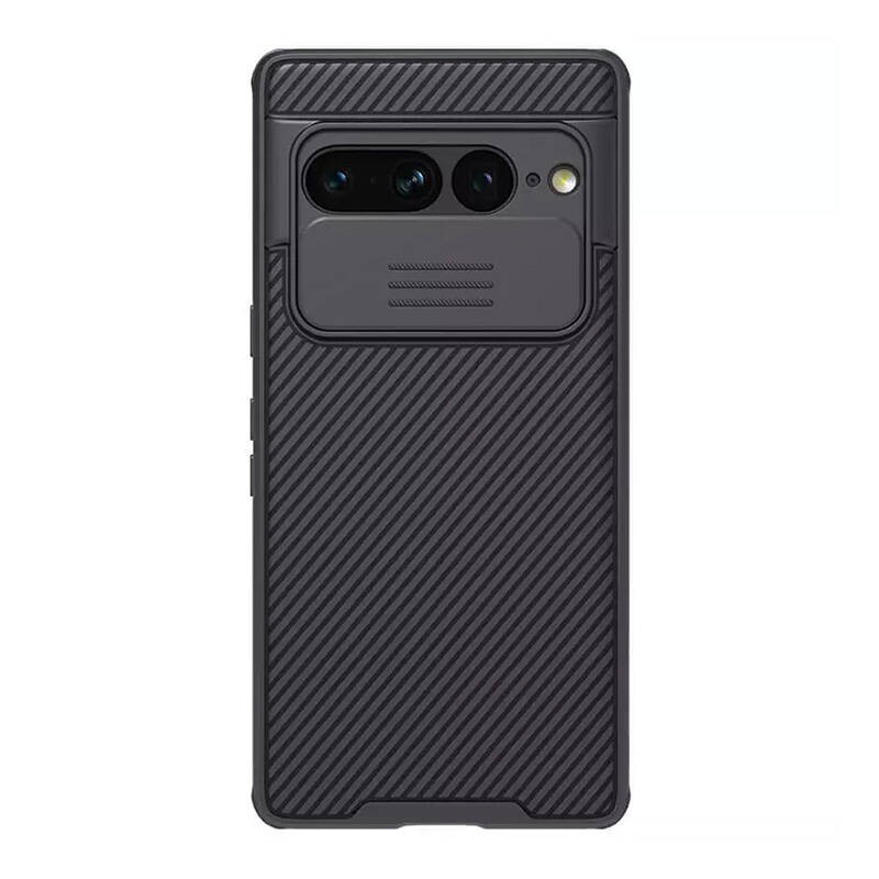 "Nillkin CamShield Pro" dėklas "Google Pixel 7 Pro" (juodas)