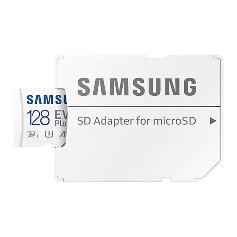 Atminties kortelė SAMSUNG MicroSD MB-MC128SA 128GB + adapteris MB-MC128SA-EU