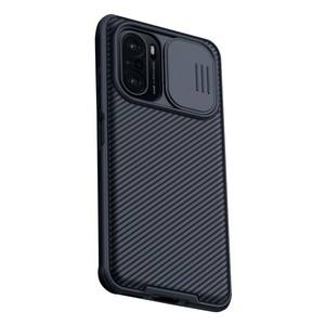 "Nillkin CamShield" dėklas, skirtas "Xiaomi Redmi K40 / Pro / Pro+ / Mi 11i / Poco F3 / 11X / 11X Pro (juodas)