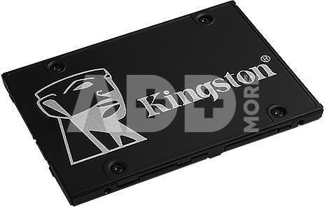 SSD|KINGSTON|KC600|1TB|SATA 3.0|TLC|Write speed 520 MBytes/sec|Read speed 550 MBytes/sec|2,5"|TBW 600 TB|MTBF 1000000 hours|SKC600/1024G