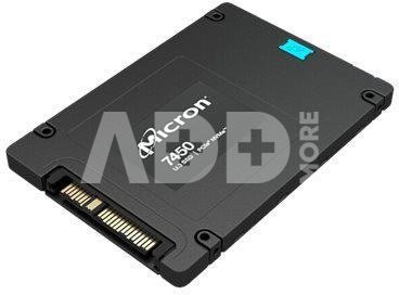 SSD|MICRON|SSD series 7450 MAX|1.6TB|NVMe|NAND flash technology TLC|Write speed 2700 MBytes/sec|Read speed 6800 MBytes/sec|Form Factor U.3|TBW 8700 TB|MTFDKCB1T6TFS-1BC1ZABYYR