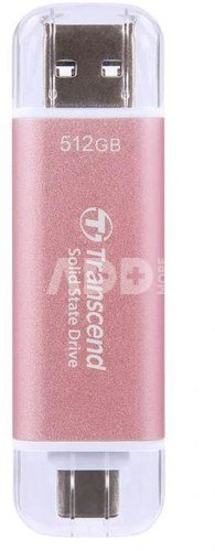 External SSD|TRANSCEND|ESD310|512GB|USB-C|USB|3D NAND|Write speed 900 MBytes/sec|Read speed 1050 MBytes/sec|TS512GESD310P