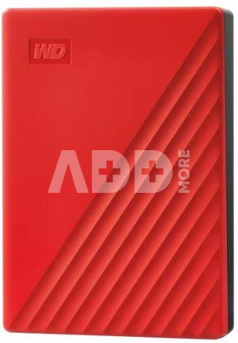 Western Digital My Passport 6TB Rot USB 3.2 Gen 1