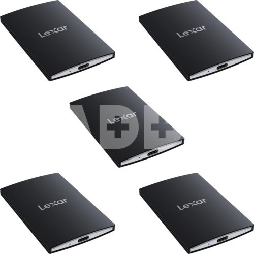 Lexar SSD SL500 / USB3.2 Gen2x2 up to R2000/W1800 // 5-pack w./ 4X 1TB + 1X 2TB