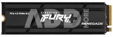 SSD|KINGSTON|FURY|4TB|M.2|PCIE|NVMe|3D TLC|Write speed 7000 MBytes/sec|Read speed 7300 MBytes/sec|MTBF 1800000 hours|SFYRDK/4000G