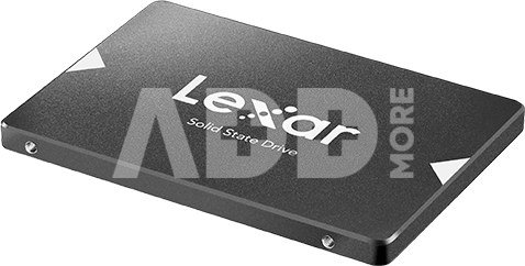 Lexar SSD NS100 2000 GB, SSD form factor 2.5, SSD interface SATA III, Read speed 550 MB/s