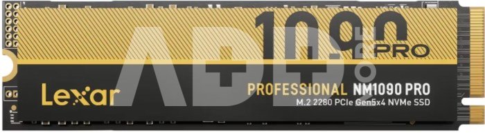 Lexar SSD | NM1090 Pro | 2000 GB | SSD form factor M.2 2280 | Solid-state drive interface PCIe Gen 5x4 | Read speed 14000 MB/s | Write speed 13000 MB/s
