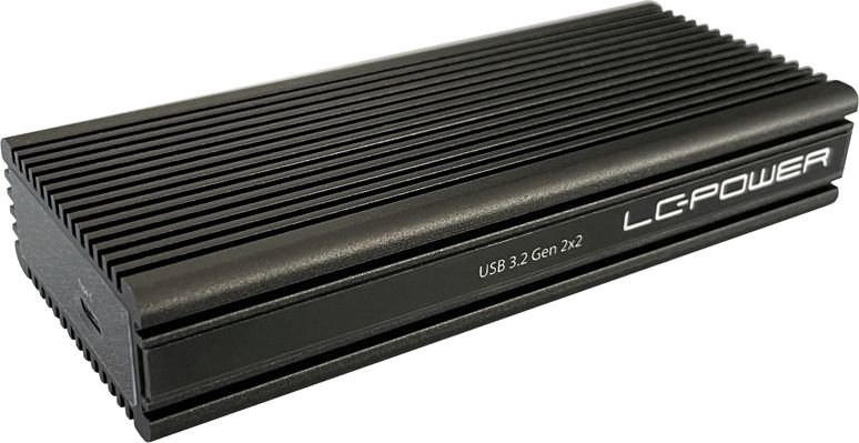 Pocket LC-Power M.2 PCIe NVMe - USB-C 3.2 2x2 gene (LC-M2-C-NVME-2X2)