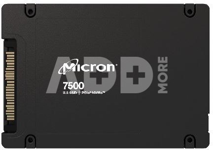 Micron Dysk SSD 7500PRO 1920GB NVMe U.3 15mm Single pack