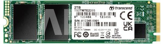 Transcend SSD MTE220S 2TB NVMe PCIe Gen3 x4