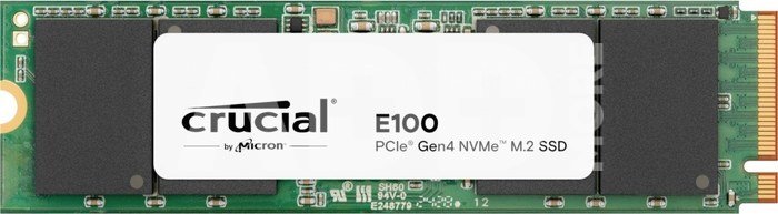 Crucial E100 Gen4 2280 2TB NVMe PCIe M.2 SSD