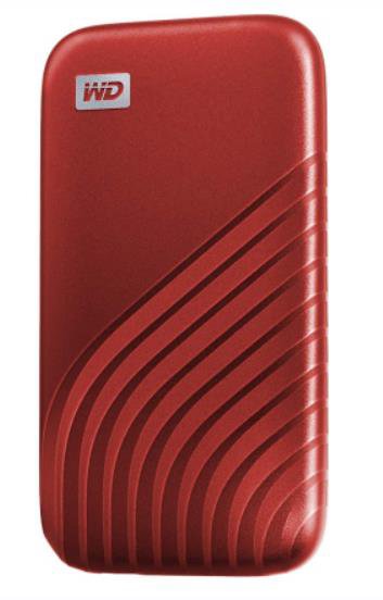 Išorinis SSD WD My Passport 1TB, raudonas / WDBAGF0010BRD-WESN