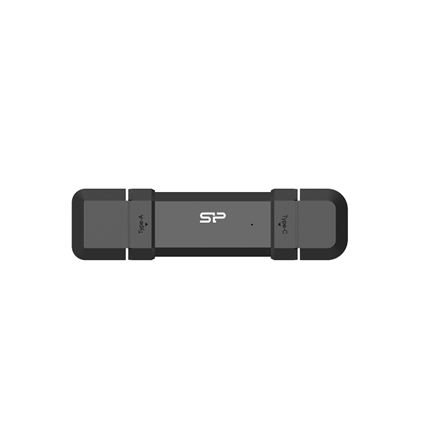 Išorinis HDD Portable External SSD DS72  500 GB USB Type-A/USB Type-C 3.2 Gen 2 Black