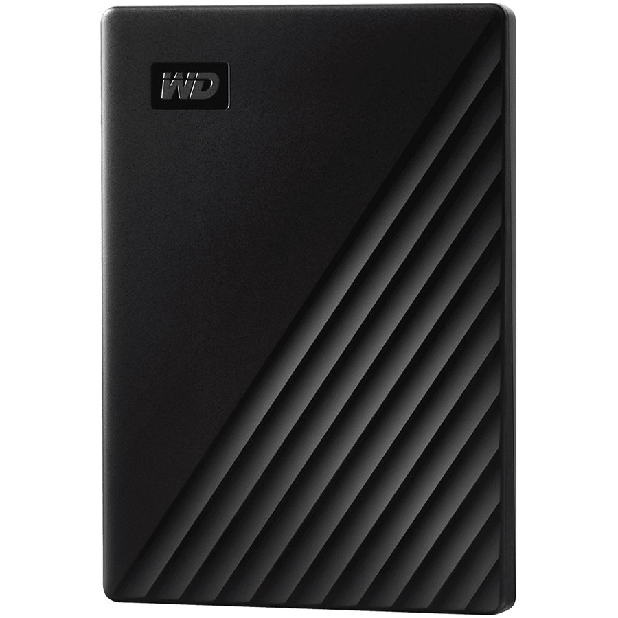 Išorinis HDD WD My Passport, 1TB USB3.2, juodas/WDBYVG0010BBK-WESN