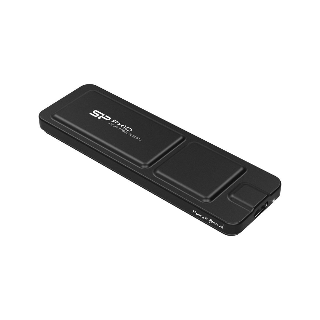 Išorinis HDD Silicon Power Portable SSD  PX10  2000 GB  USB 3.2 Gen 2  Black