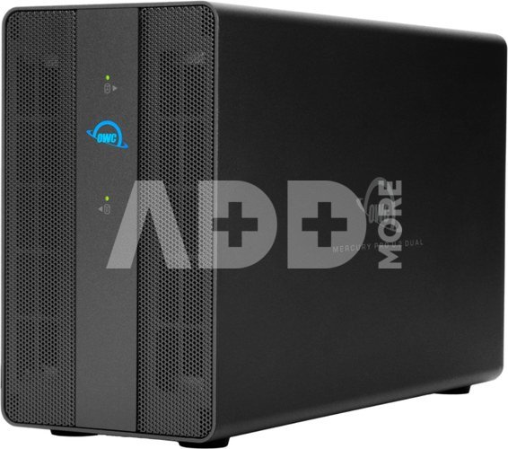 OWC MERCURY PRO U.2 DUAL 0GB 3.5-INCH DUAL NVMEU.2 TB3, UTILIZE TB’S FULL 2800MB/S, 2TB (2X 1TB)