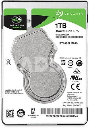 Seagate BarraCuda Pro 1TB 2,5'' 128MB ST1000LM049