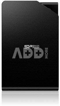 SILICON POWER 1TB, PORTABLE HARD DRIVE STREAM S03, BLACK