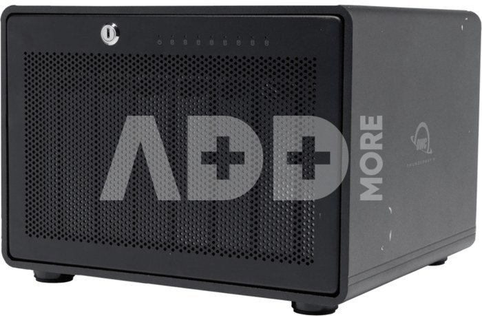 OWC THUNDERBAY 8 RAID READY 8-BAY EXT STORAGE W/2X TB3 PORTS (W/SOFTRAID OWC/RAID 0/1/4/5/1+0) 0TB