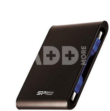 Silicon Power Armor A80 1000 GB, 2.5 ", USB 3.1, Black