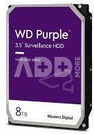 HDD|WESTERN DIGITAL|Purple|8TB|SATA 3.0|256 MB|5640 rpm|3,5"|WD85PURZ