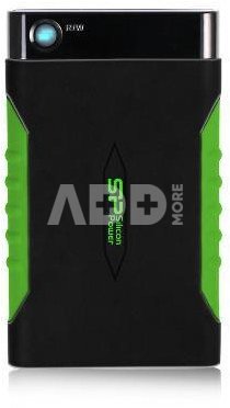 SILICON POWER 1TB, PORTABLE HARD DRIVE ARMOR A15, BLACK