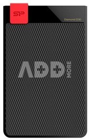 Silicon Power Diamond D30 2000 GB, 2.5 ", USB 3.1, Black