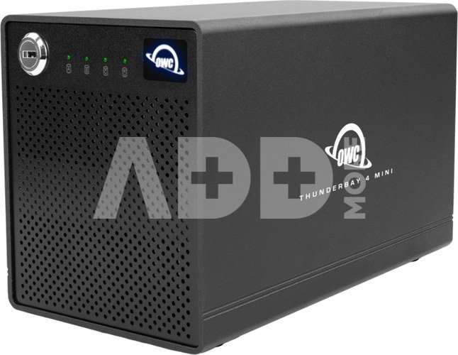 OWC THUNDERBAY 4 MINI PROGRADE 4-DRIVETB3 MAC/WIN(2XTB3 PORTS,W/SOFTRAID RAID 0/1/4/5/1+0) 8TB
