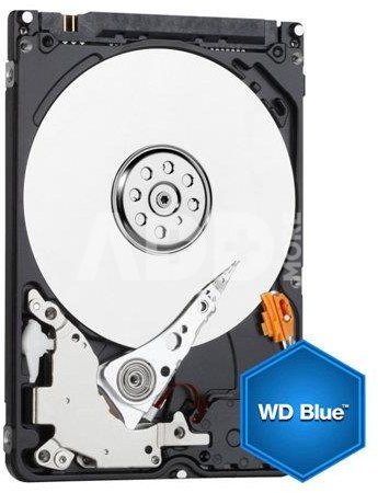 HDD|WESTERN DIGITAL|Blue|1TB|SATA 3.0|128 MB|5400 rpm|2,5"|Thickness 7mm|WD10SPZX