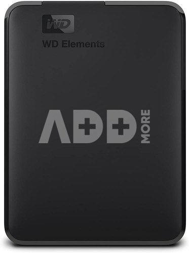WD 5 TB Elements Portable External Hard Drive - USB 3.0, Black