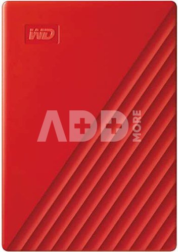 Western Digital My Passport 4TB Red USB 3.2 Gen 1