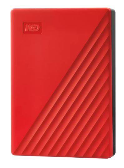 External HDDWESTERN DIGITALMy Passport6TBUSB 2.0USB 3.2RedWDBR9S0060BRD-WESN