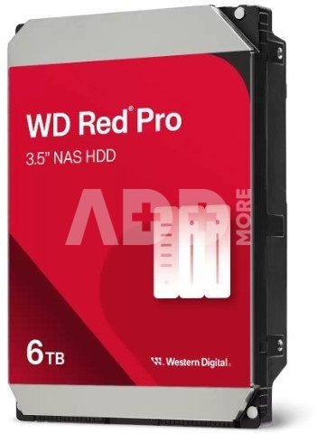 Western Digital Disc HDD Red Pro 6TB 3,5''265 MB SATAIII WD6005FFBX