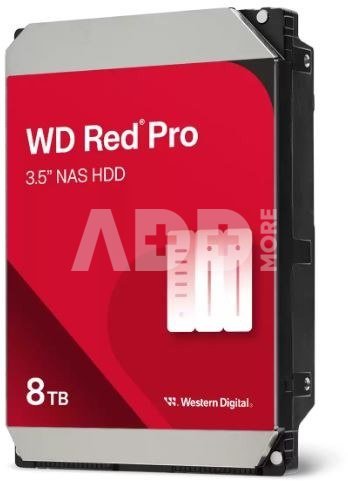 Western Digital Disc HDD Red Pro 8TB 3,5 SATA III WD8005FFBX