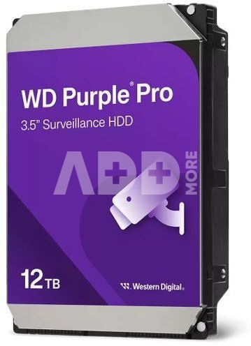 Western Digital Hard drive Purple Pro 12TB 3,5 256MB SATAIII