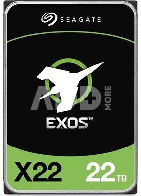 HDD|SEAGATE|Exos X22|22TB|SATA|512 MB|7200 rpm|Discs/Heads 10/20|ST22000NM001E