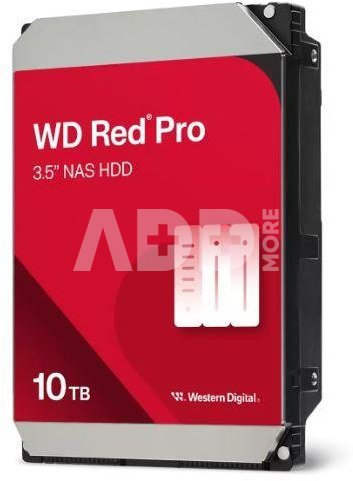 HDD|WESTERN DIGITAL|Red Pro|10TB|512 MB|7200 rpm|3,5"|WD103KFBX