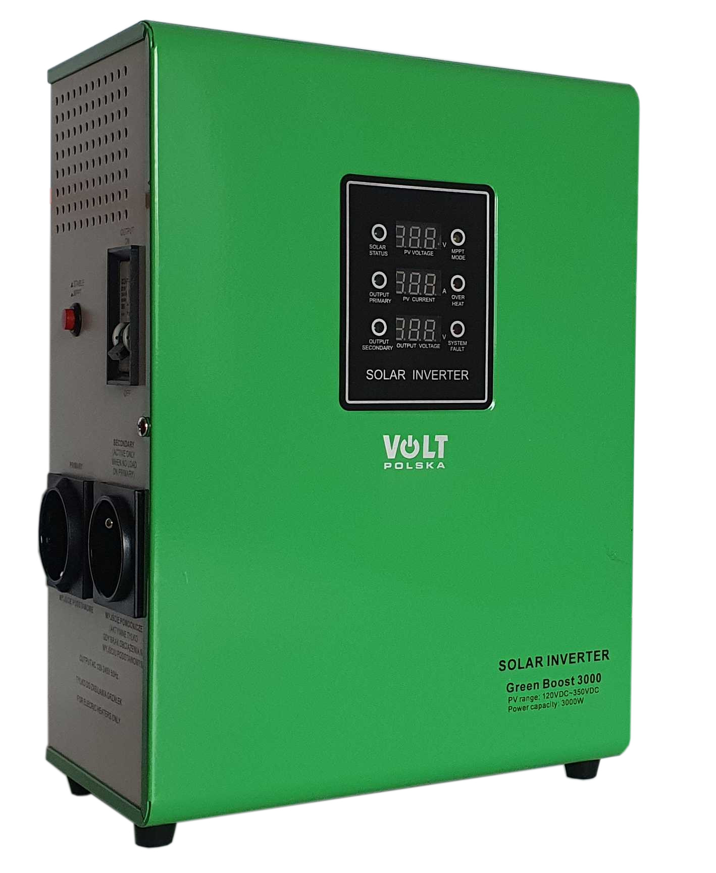 Įtampos keitiklis (inverteris) GREEN BOOST 3000 VOLT POLSKA