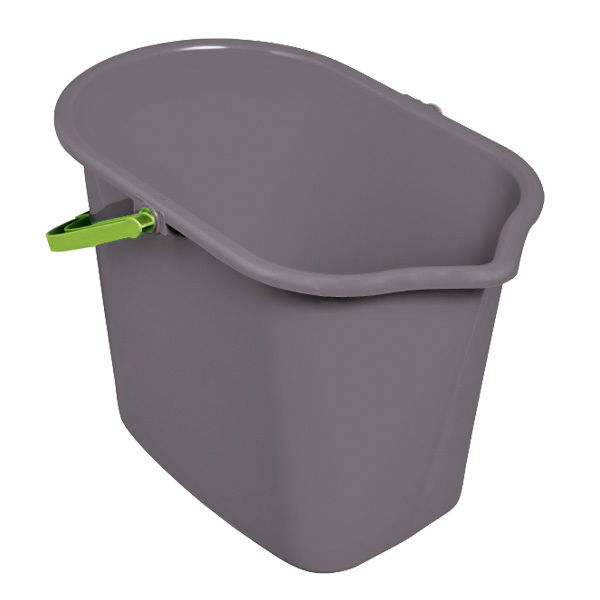 Plastikinis kibiras YORK, stačiakampis 10 L