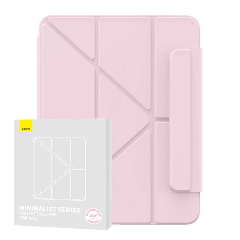 Magnetinis dėklas "Baseus Minimalist", skirtas Pad 10 10,9″ (kūdikių rožinės spalvos)