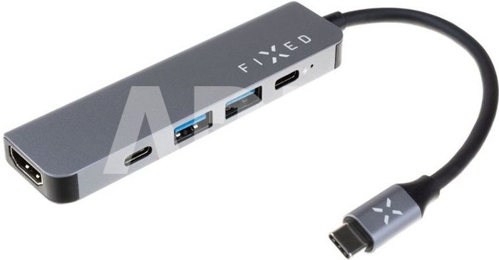 USB-C HUB Fixed FIXHU-MN-GR Gray