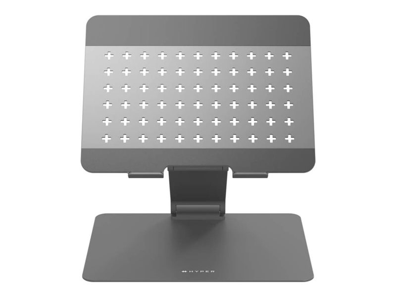 Stalo laikiklis HyperSpace Ergonomiškas reguliuojamas nešiojamojo kompiuterio stovas 16 colių Pilka