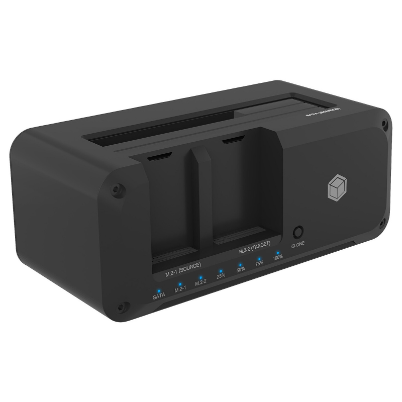 Jungčių stotelė Raidsonic HDD / SSD 2.5" / 3.5" M.2 M.2 NVMe Card / SATA 6Gb/s