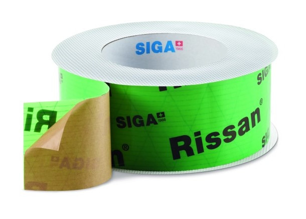 Juosta SIGA RISSAN, izoliacinė,  garo izoliacinei plėvelei, 60mm, 25m