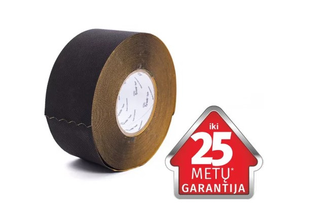 Juosta Tyvek UV Facade juosta, plėvelių sandarinimui, 75mm, 25m