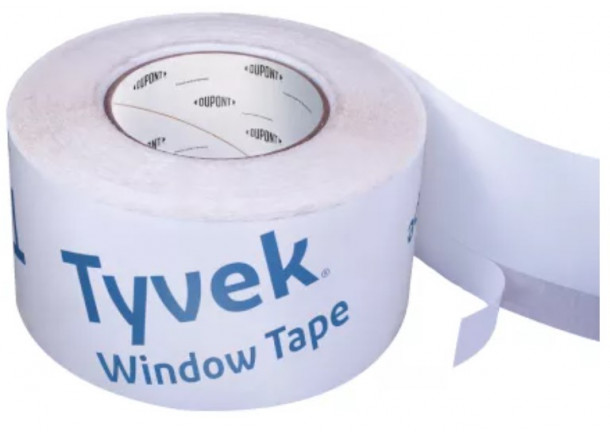 Juosta  langams Tyvek  WINDOWS TAPE (PLASTERING), sandarinimui, tinkuojama, 80mm, 25m