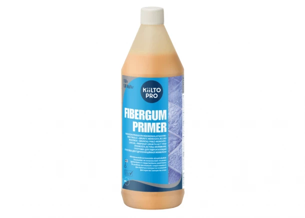 Gruntas prieš hidroizoliaciją Kiilto FIBERGUM PRIMER, 1L
