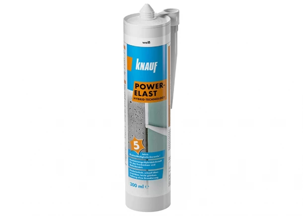 Hermetikas Knauf POWER-ELAST, GKB siūlėms ir įtrūkimams, 300ml