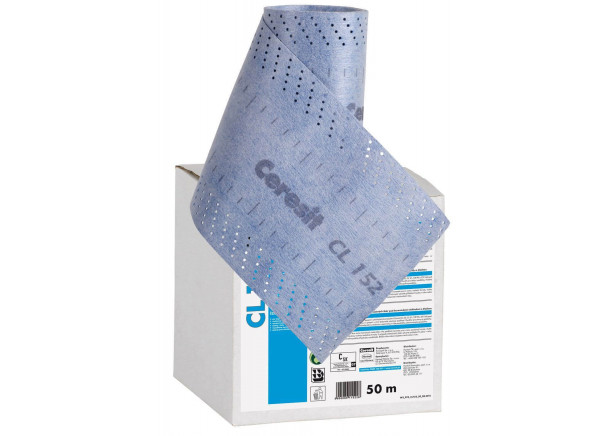 Juosta Ceresit CL 152, kampams ir briaunoms sandarinti, 120mm, 10-50m
