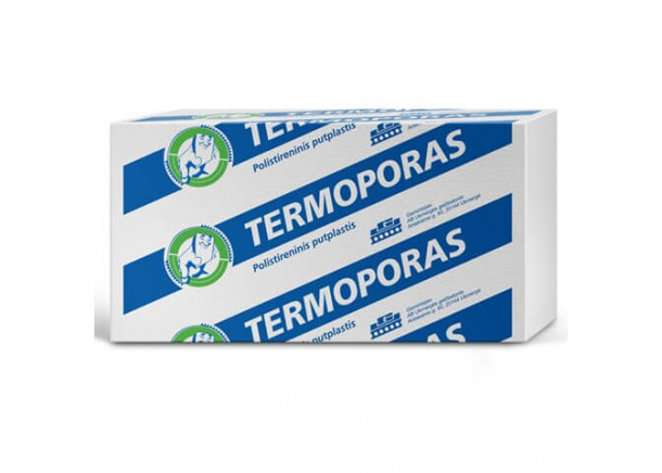 Polisterolas TERMOPORAS EPS70, fasadui, nefrezuotas, 50-300 mm, 0.5x1m